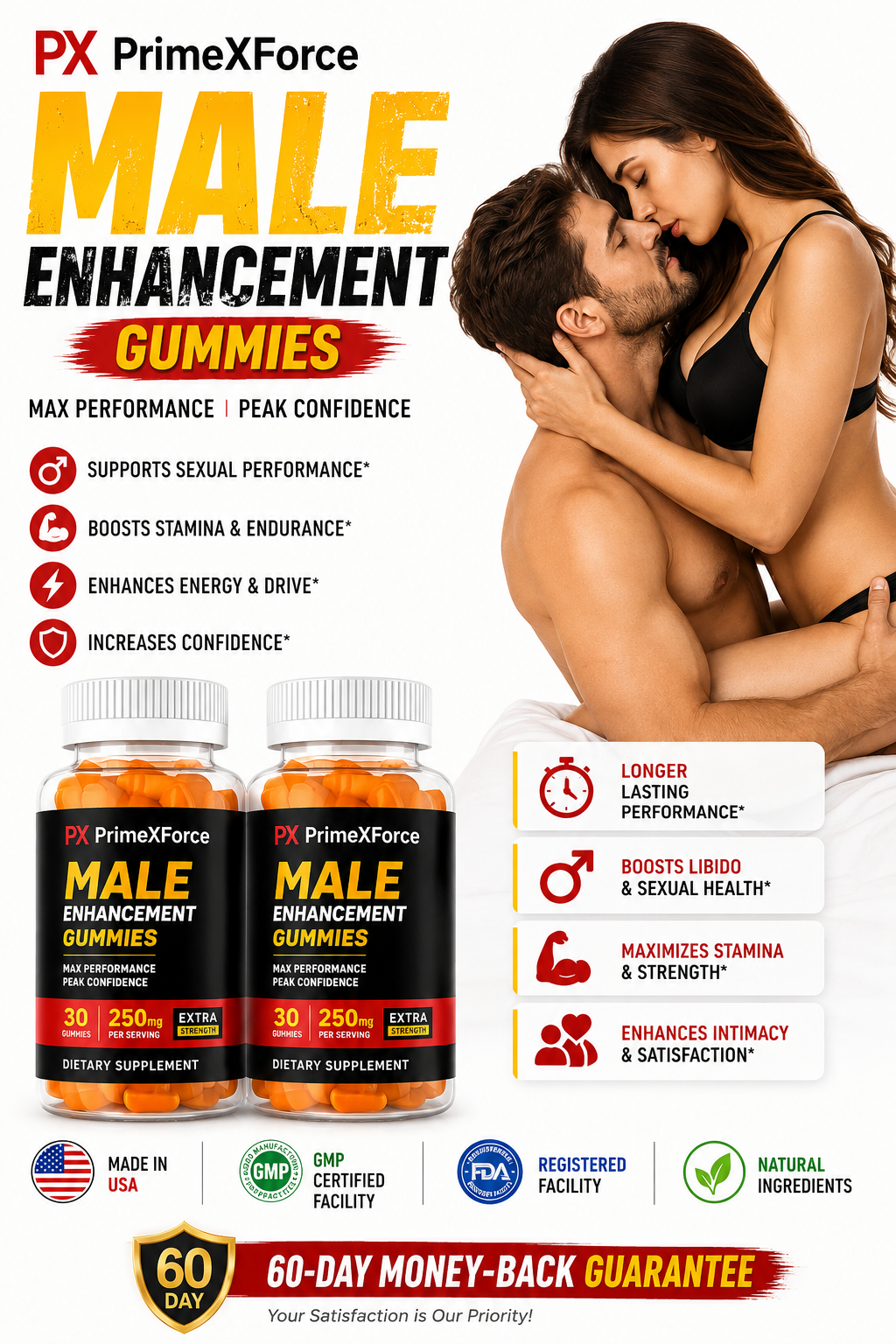 PrimeXForce ™ Male Enhancement Gummies